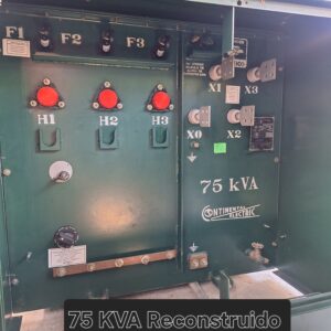 Transformador Pedestal 75 KVA 23000-220/127 V.