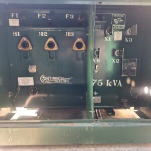 Transformador Pedestal 75 KVA 23000-220/127 V.
