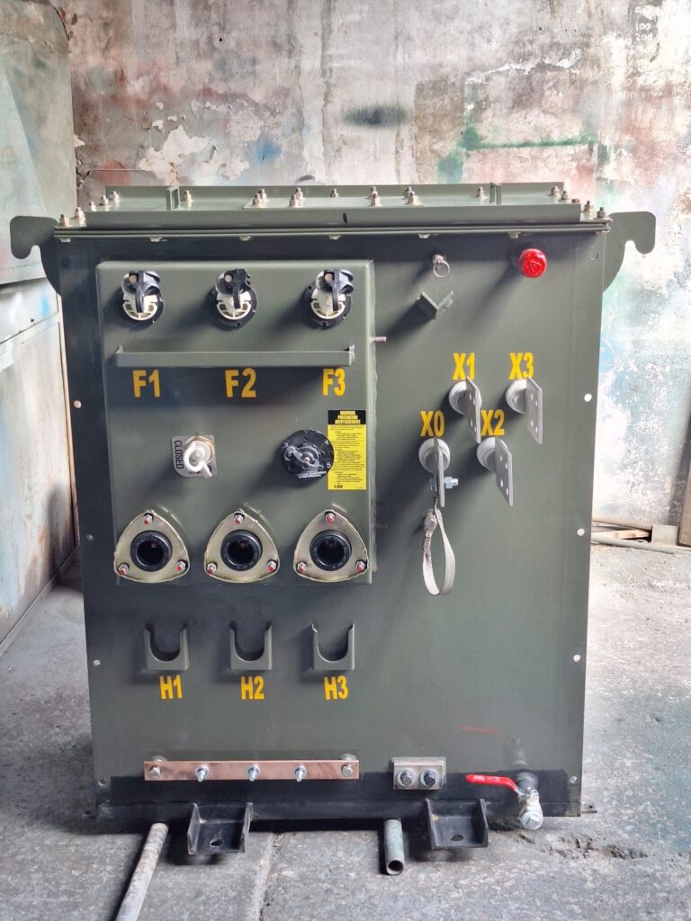 Reparación Transformador Pedestal 112.5 KVA Zetrak