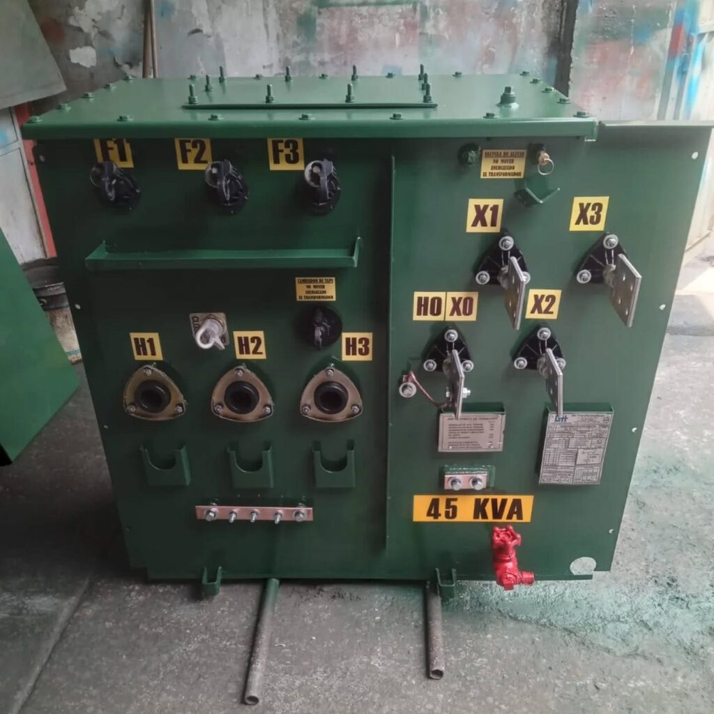 Reparación Transformador Pedestal 45 KVA GH
