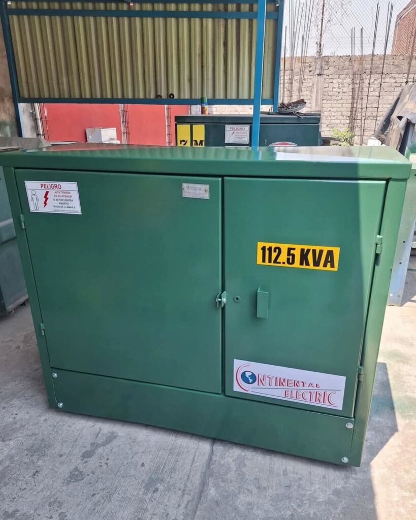 Venta Transformador Pedestal Usado 112.5 KVA Continental Electric