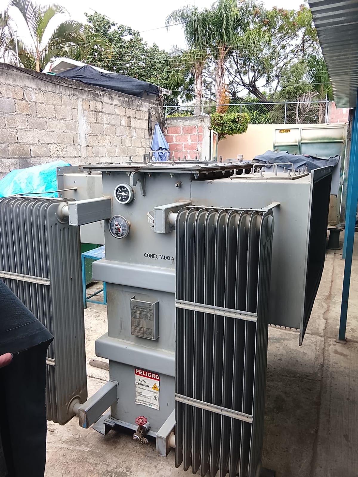 Venta de Transformador Seminuevo Tipo Subestación 500 KVA 23000-220/127 V.